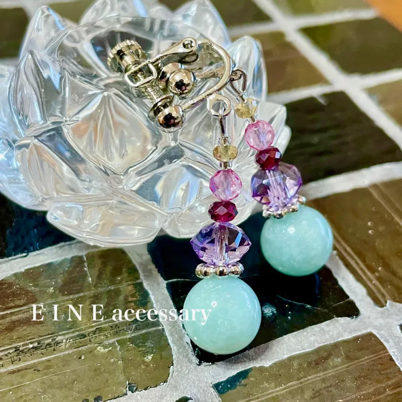 パワーストーン　ピアス