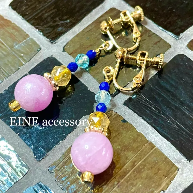 パワーストーン　ピアス